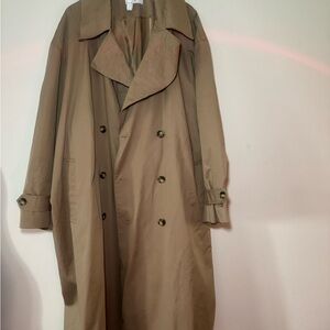 Glenn Martens x H&M Tan Trench Coat